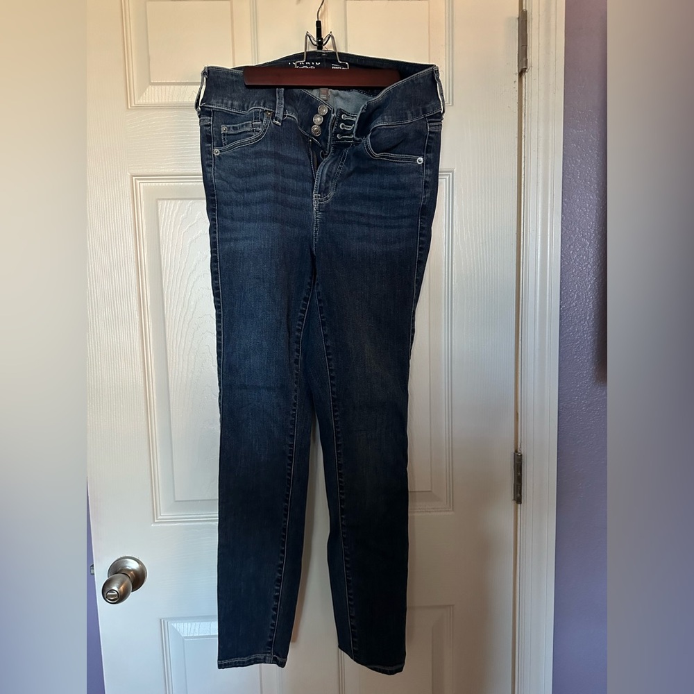 Torrid Dark Blue Jegging - Picture 2 of 4
